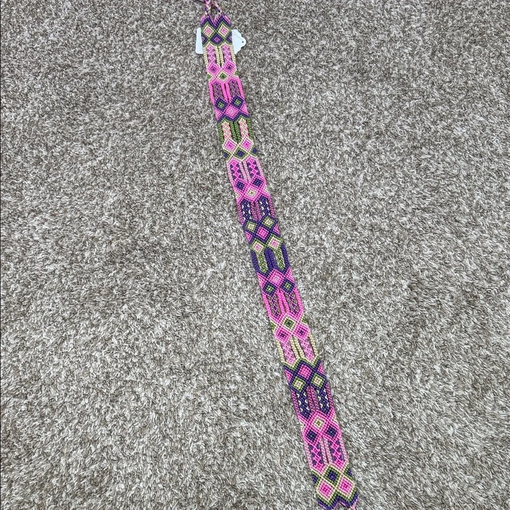 Handmade Handwoven Mexico Boho Belt